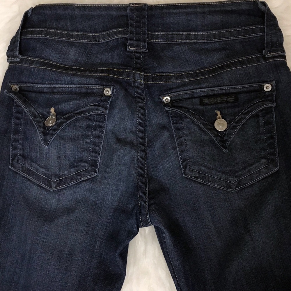 HUDSON designer jeans signature midrise boot